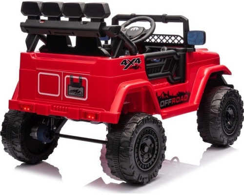 Дитячий акумуляторний позашляховик CLIMBER Червоний