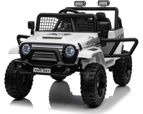Дитячий акумуляторний позашляховик 4х4 СПОРТИВНИЙ білий