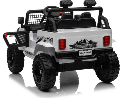 Дитячий акумуляторний позашляховик 4х4 СПОРТИВНИЙ білий