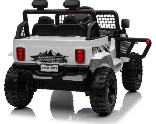 Дитячий акумуляторний позашляховик 4х4 СПОРТИВНИЙ білий