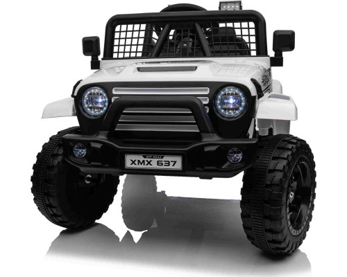 Дитячий акумуляторний позашляховик 4х4 СПОРТИВНИЙ білий