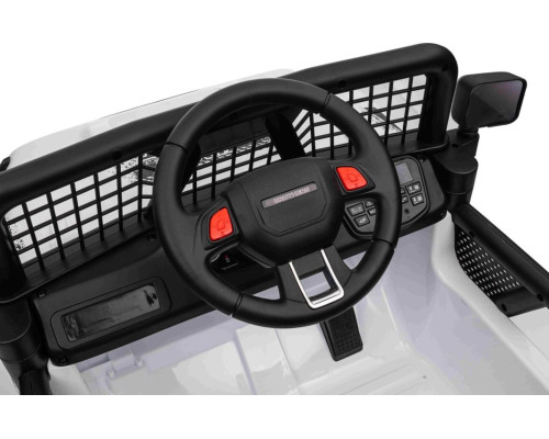 Дитячий акумуляторний позашляховик 4х4 СПОРТИВНИЙ білий