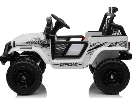Дитячий акумуляторний позашляховик 4х4 СПОРТИВНИЙ білий