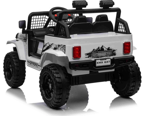 Дитячий акумуляторний позашляховик 4х4 СПОРТИВНИЙ білий