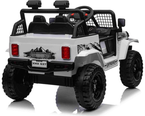 Дитячий акумуляторний позашляховик 4х4 СПОРТИВНИЙ білий