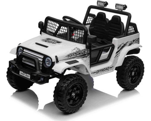 Дитячий акумуляторний позашляховик 4х4 СПОРТИВНИЙ білий