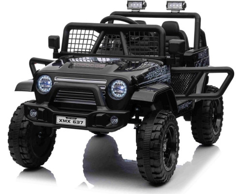 Дитячий акумуляторний позашляховик 4х4 СПОРТИВНИЙ чорний