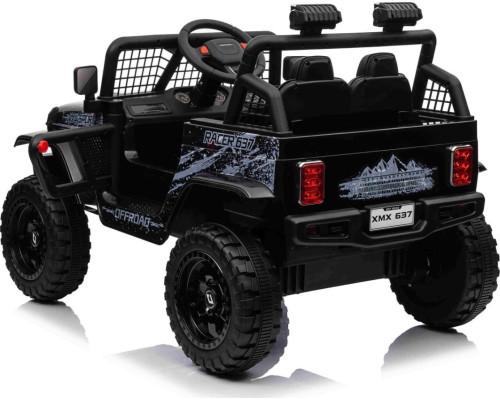 Дитячий акумуляторний позашляховик 4х4 СПОРТИВНИЙ чорний