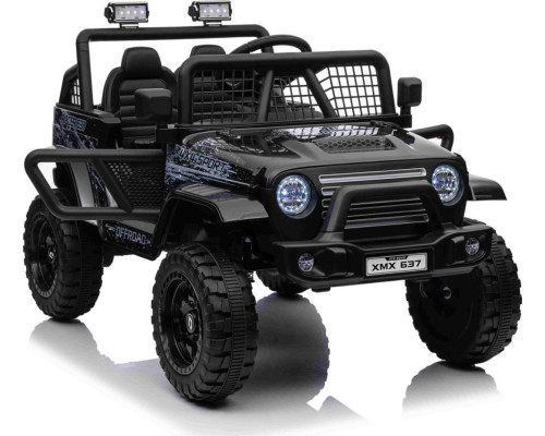 Дитячий акумуляторний позашляховик 4х4 СПОРТИВНИЙ чорний