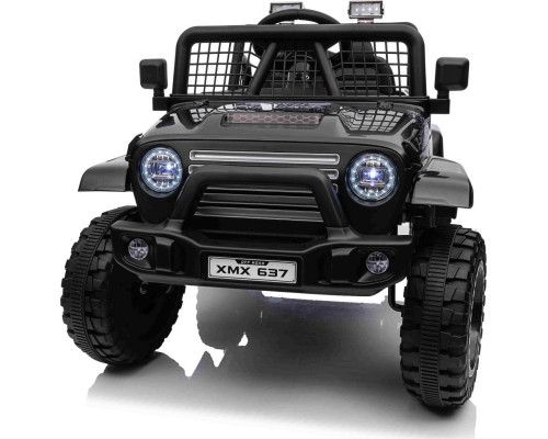Дитячий акумуляторний позашляховик 4х4 СПОРТИВНИЙ чорний
