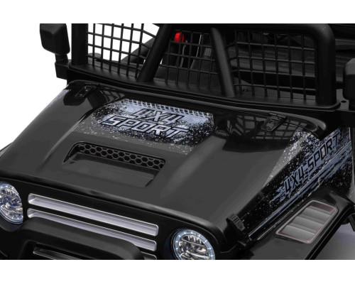 Дитячий акумуляторний позашляховик 4х4 СПОРТИВНИЙ чорний