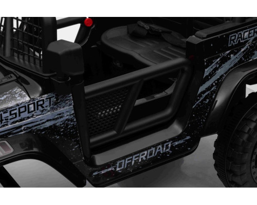 Дитячий акумуляторний позашляховик 4х4 СПОРТИВНИЙ чорний