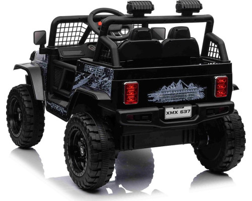 Дитячий акумуляторний позашляховик 4х4 СПОРТИВНИЙ чорний