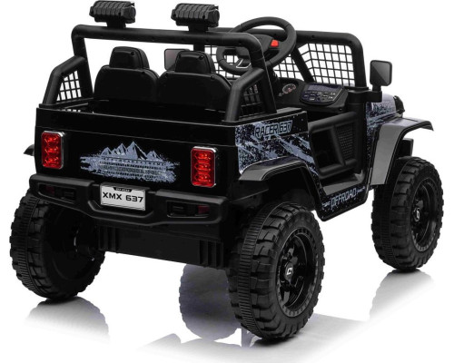 Дитячий акумуляторний позашляховик 4х4 СПОРТИВНИЙ чорний