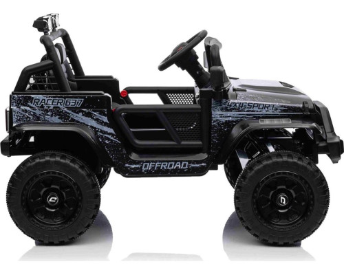 Дитячий акумуляторний позашляховик 4х4 СПОРТИВНИЙ чорний