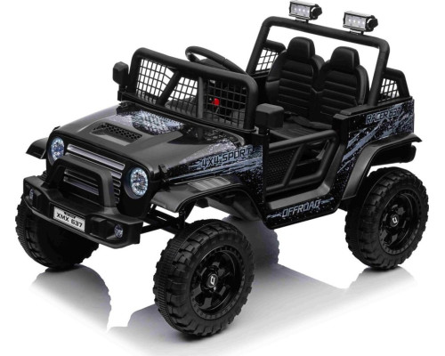 Дитячий акумуляторний позашляховик 4х4 СПОРТИВНИЙ чорний