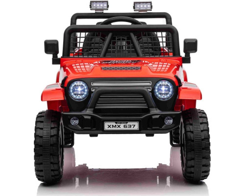 Дитячий акумуляторний позашляховик 4х4 СПОРТИВНИЙ червоний