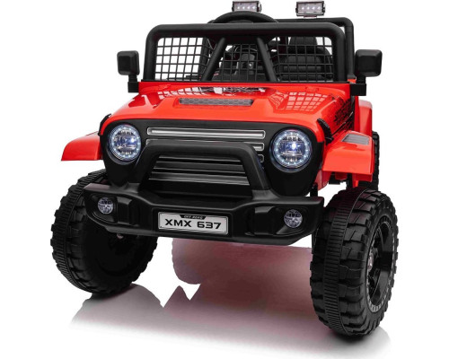 Дитячий акумуляторний позашляховик 4х4 СПОРТИВНИЙ червоний