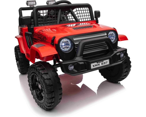 Дитячий акумуляторний позашляховик 4х4 СПОРТИВНИЙ червоний