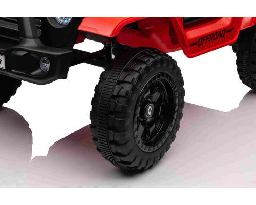 Дитячий акумуляторний позашляховик 4х4 СПОРТИВНИЙ червоний