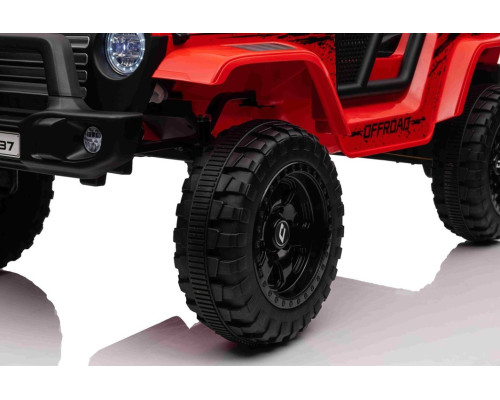 Дитячий акумуляторний позашляховик 4х4 СПОРТИВНИЙ червоний