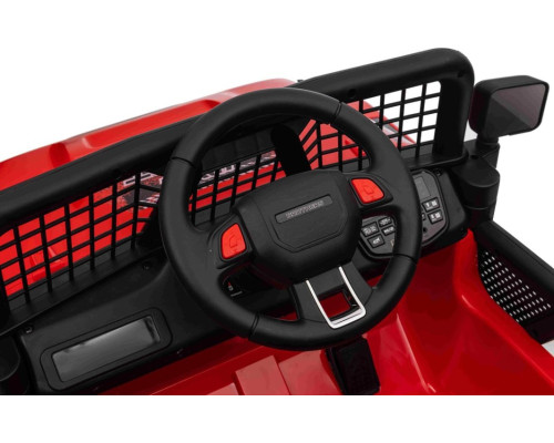 Дитячий акумуляторний позашляховик 4х4 СПОРТИВНИЙ червоний