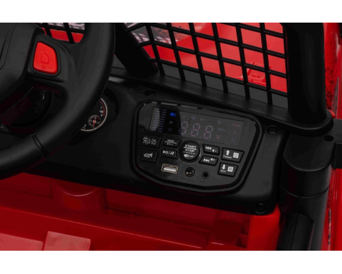 Дитячий акумуляторний позашляховик 4х4 СПОРТИВНИЙ червоний