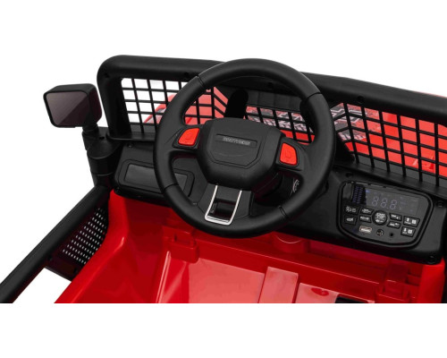 Дитячий акумуляторний позашляховик 4х4 СПОРТИВНИЙ червоний