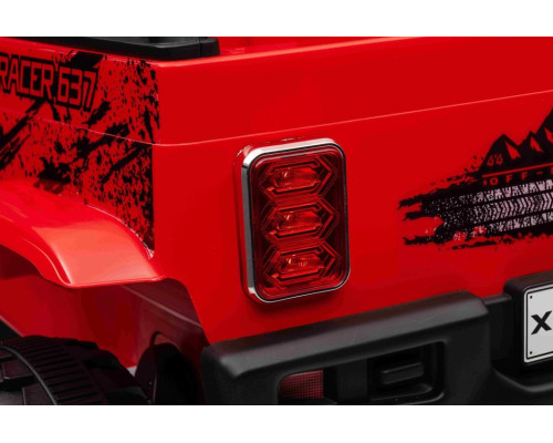 Дитячий акумуляторний позашляховик 4х4 СПОРТИВНИЙ червоний