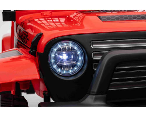 Дитячий акумуляторний позашляховик 4х4 СПОРТИВНИЙ червоний
