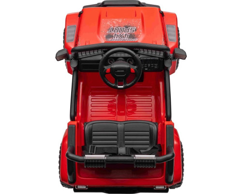 Дитячий акумуляторний позашляховик 4х4 СПОРТИВНИЙ червоний