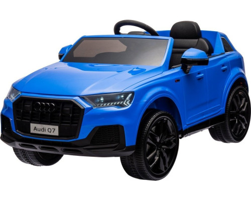 Дитяча акумуляторна машинка Audi Q7 NEW LIFT Синя