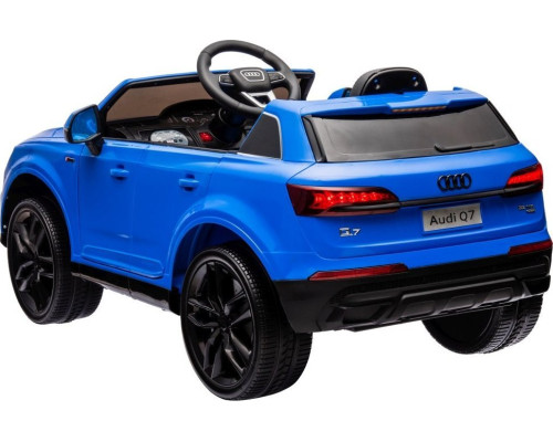 Дитяча акумуляторна машинка Audi Q7 NEW LIFT Синя