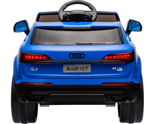 Дитяча акумуляторна машинка Audi Q7 NEW LIFT Синя