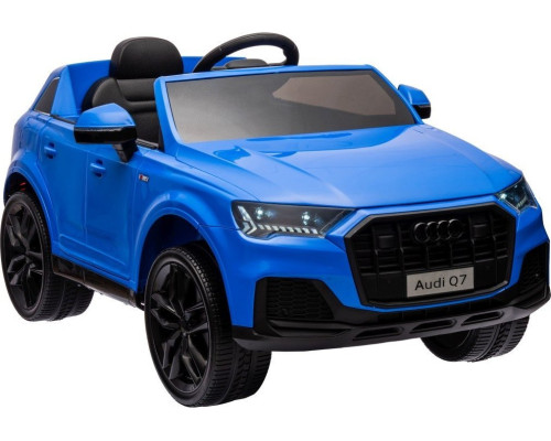 Дитяча акумуляторна машинка Audi Q7 NEW LIFT Синя