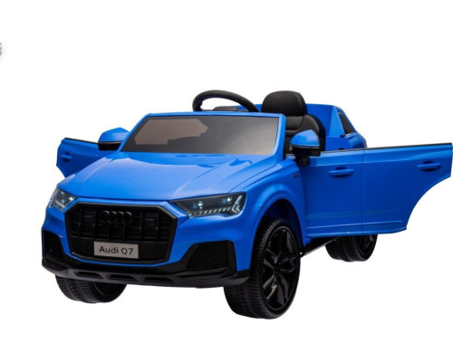 Дитяча акумуляторна машинка Audi Q7 NEW LIFT Синя
