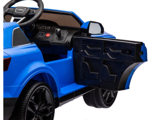 Дитяча акумуляторна машинка Audi Q7 NEW LIFT Синя