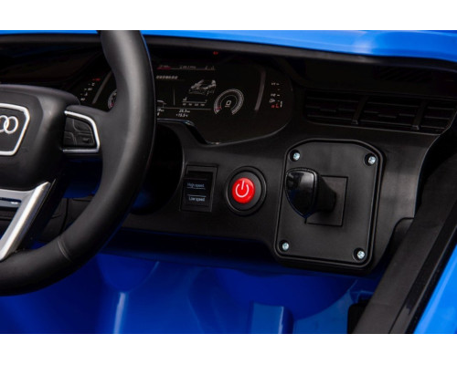 Дитяча акумуляторна машинка Audi Q7 NEW LIFT Синя