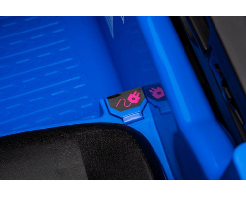 Дитяча акумуляторна машинка Audi Q7 NEW LIFT Синя