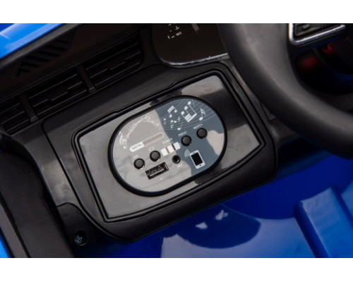 Дитяча акумуляторна машинка Audi Q7 NEW LIFT Синя