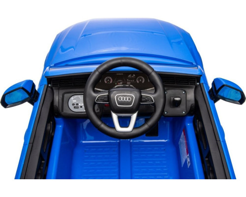 Дитяча акумуляторна машинка Audi Q7 NEW LIFT Синя