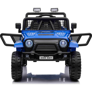 Дитячий акумуляторний позашляховик 4х4 СПОРТИВНИЙ синій