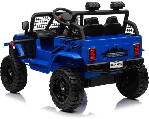 Дитячий акумуляторний позашляховик 4х4 СПОРТИВНИЙ синій