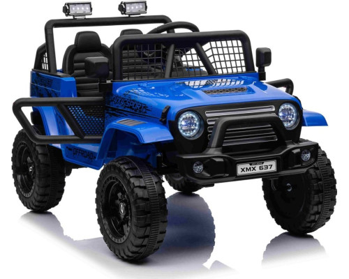 Дитячий акумуляторний позашляховик 4х4 СПОРТИВНИЙ синій