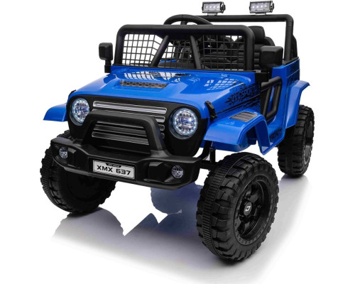 Дитячий акумуляторний позашляховик 4х4 СПОРТИВНИЙ синій
