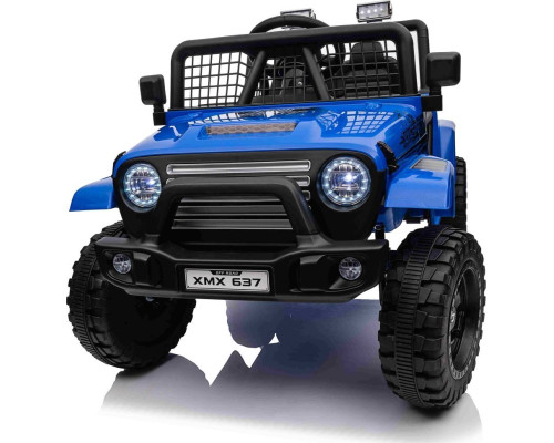 Дитячий акумуляторний позашляховик 4х4 СПОРТИВНИЙ синій