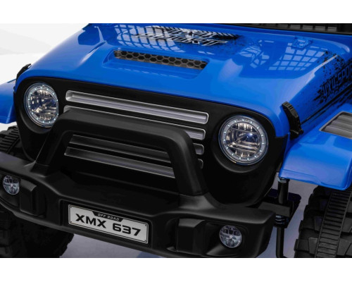 Дитячий акумуляторний позашляховик 4х4 СПОРТИВНИЙ синій