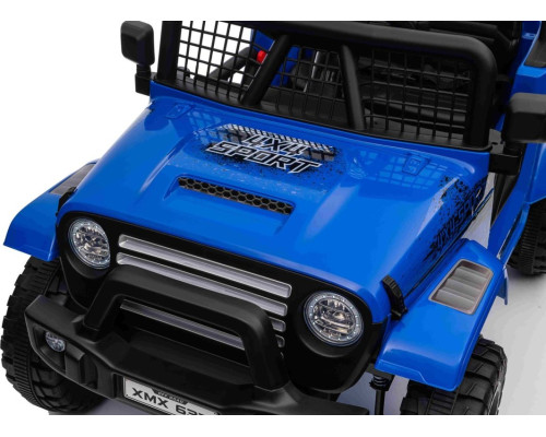 Дитячий акумуляторний позашляховик 4х4 СПОРТИВНИЙ синій