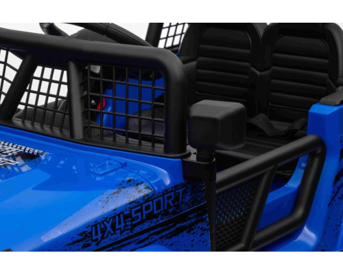 Дитячий акумуляторний позашляховик 4х4 СПОРТИВНИЙ синій