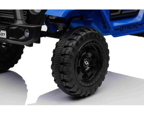 Дитячий акумуляторний позашляховик 4х4 СПОРТИВНИЙ синій